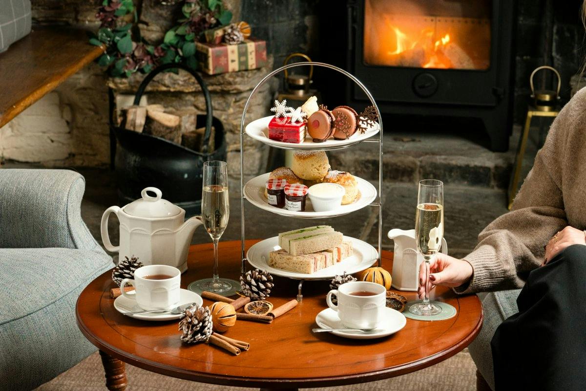 Budock Vean Hotel Festive Afternoon Tea