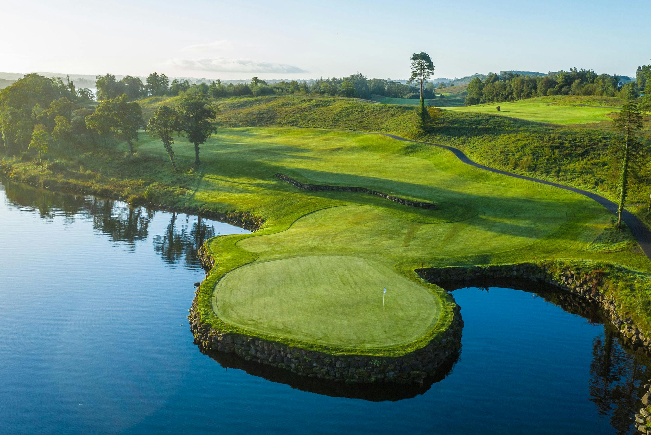 Nick Faldo 10th Hole at Lough Erne Golf