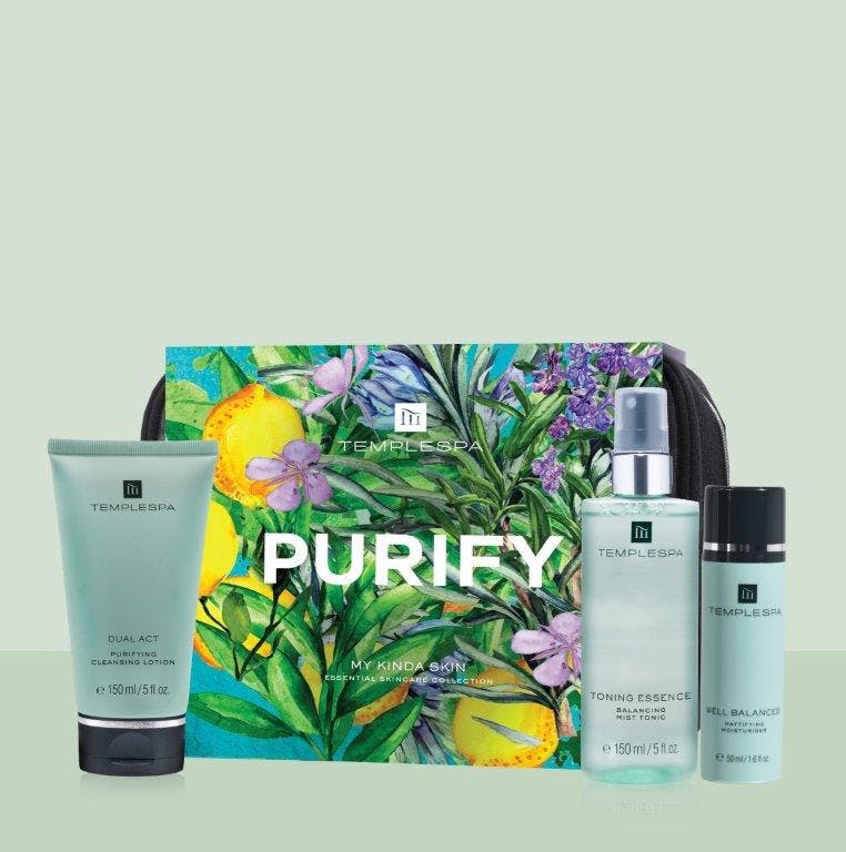 spa at home templespa purify gift bag