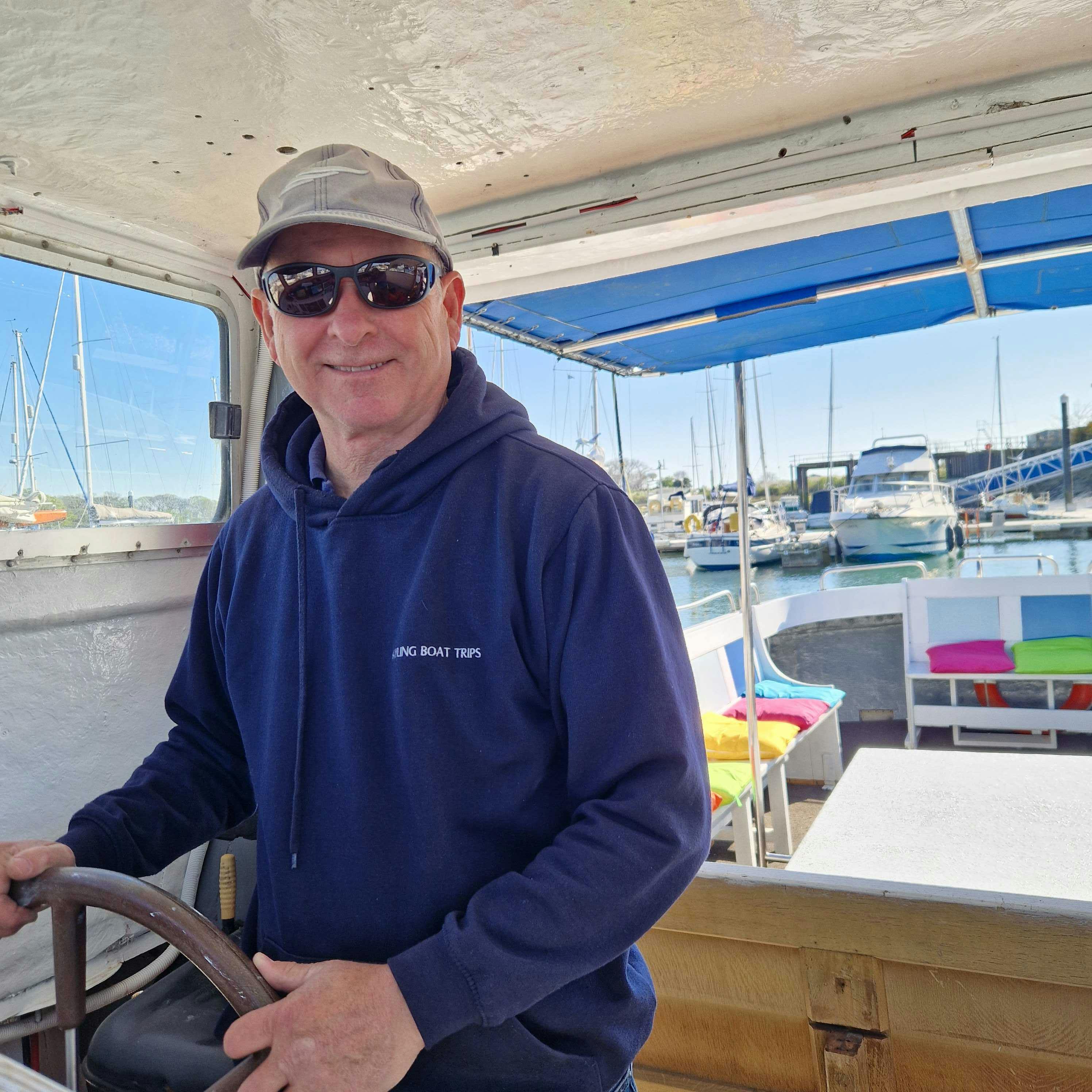Hayling boat trips captain glen is very knowledgable about the wildlife